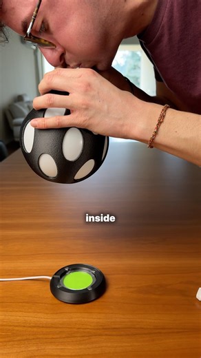 3D printed a tactile and playable lamp #3dprinting #3dprint #3dprinted #bambulab #bambulabp2s