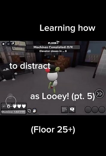 Learning how to distract as Looey! (pt. 5) // #dandysworld #looey #gameplay #fyp