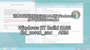 消费者预览版阶段的ARM版Windows 8？水平翻转的鱼？Windows RT Build 8186 详细一览！