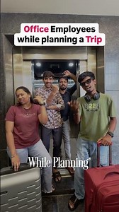 Office Employees Planning a Trip 😂✈️