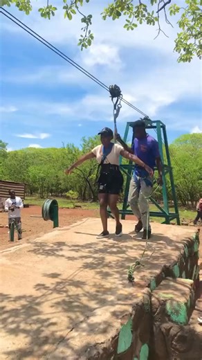 The simplest way to do flying fox❤️👏🇿🇲 | BRIAN S TRAVEL AND TOURS LIMITED
