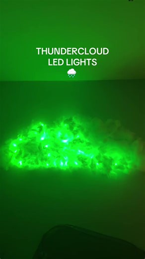 DIY THUNDERCLOUD LED LIGHT #lighting #LEDLIGHT #bedroomlights