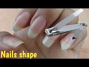 Shapes your nails perfect Oval |Tips, Tricks, and Nails Shape | How to Shape Nails