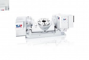 [Hot Item] Stable Hydraulic Brake Fhr-255cl Cradle Type 5th Axis Rotary Table Turntable