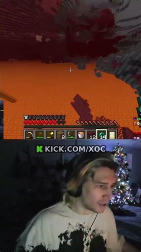 xQc goes back to Minecraft Speedrun 😂#xqc #minecraft #minecraftspeedrun