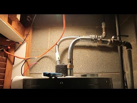 Hotwater Heater Install Part 1(Getting Your Water Pipes Hooked UP)