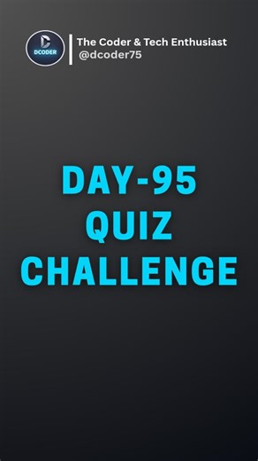 The Coder & Tech Enthusiast 🚀 on Instagram: "Comment Correct Output 👍🚀"