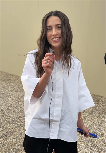 @madz arrives at the Givenchy Winter 2026 fashion show. | Madz