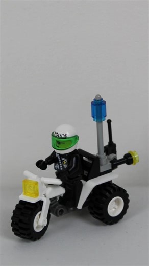 LEGO SYSTEM CHOPPER COP #shorts #lego