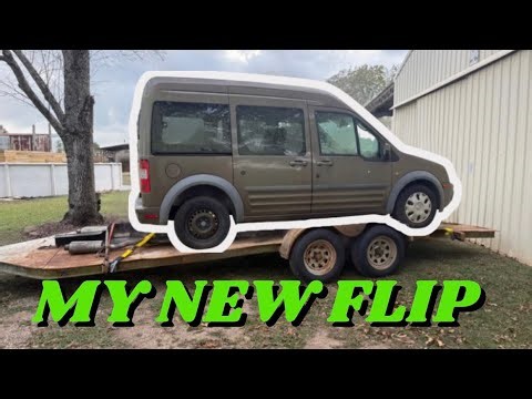 Got My Next Flip Vehicle! 2011 Ford Transit Connect — Doesn’t Run & Transmission Problems!