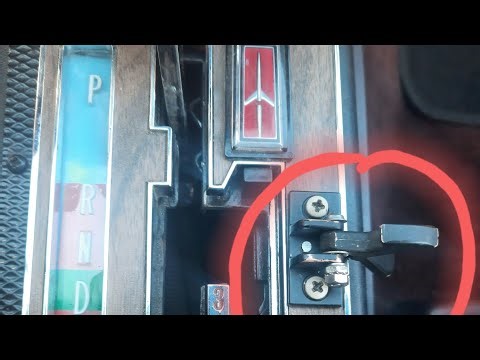 simple MODIFICATION HURST DUAL GATE SHIFTER, 1967 GTO. PREVENTS ACCIDENTAL SHIFTING INTO NEUTRAL.