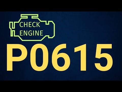 P0615 Code: Starter Relay Circuit Malfunction – Symptoms & Fix