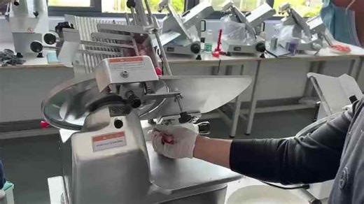 Commercial Full Automatic Meat Slicer Stainless Steel Long Service Life Beef Slicing Machine Electric Meat Machine