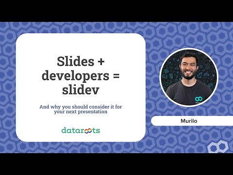 Slides + developers = slidev