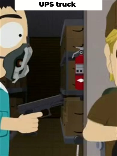 UPS Driver Gets BANE-d! Town's Brutal Revenge!#southpark #cartoons
