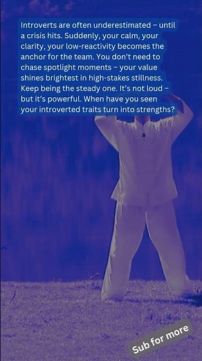 sub for more! Introvert Inspiration 27