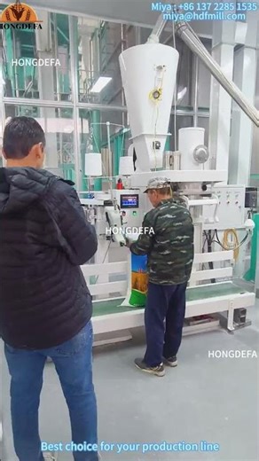 Semi-Automatic Packing Machine for Flour | Wheat Flour Bagging Machine