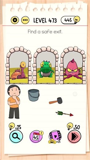 Brain Test Level 473 Completed 🔥💥✅ Subscribe and Enjoy Game 🤩#shorts #viralvideo #braintestsolution