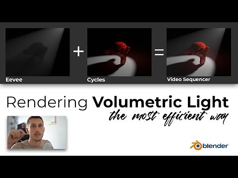 Compositing Volumetric Light (Fast & No Noise) | Blender 2.8
