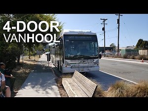 4-Door Artic! - AC Transit 2006 Van Hool AG300 (4-Door) No. 2165 on line 52