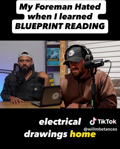 Here’s what blueprint reading will actually do for you: 1️⃣ You see the whole job before it even starts 2️⃣ You understand why things are installed a certain way 3️⃣ Foremen notice you way faster Most apprentices only learn what’s right in front of them. But when you can read the plans, you start seeing the entire project — feeders, panels, circuits, layouts, everything. Blueprint reading changed everything for me as an electrician. If you’re an apprentice, start looking at the prints. #electric