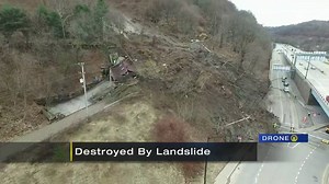 West End landslide that destroyed home disrupting traffic, businesses