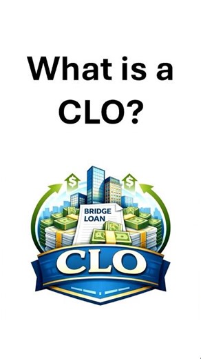 Real Estate CLO Explained in 20 Seconds (Collateralized Loan Obligation )