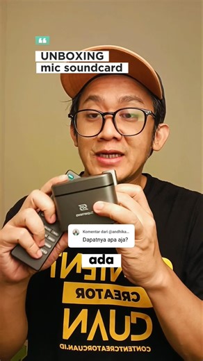 Unboxing microphone wireless soundcard Supernova K10