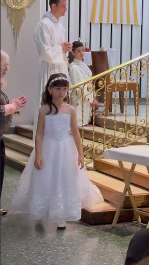 First Holy Communion 🙏🏻😇 #firstcommunion #firstholycommunion #catholic #church