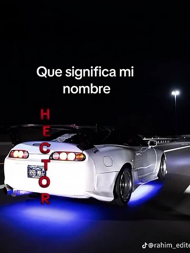 QUE SIGNIFICA MI NOMBRE HECTOR
