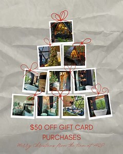 Good all year. Simple. Flexible. Thoughtful. Get $50 off any gift card with code GIFTAQP Available in $250, $500 & $1200. Give the gift of a mountain escape. 🌲✨ #GiftCardAlert #MountainEscape #QuietRetreat #TravelGift #SpringGetaway #arkansas #aquietplacemountainescape #arkansas #dallas #aframe #visitarkansas #ouachitanationalforest | A Quiet Place Mountain Escape