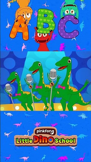 T is for #tyrannosaurus 🦖 Learn DInosaur ABCs with ‪@PinkfongDinosaurs‬ #dinosaurcartoon #alphabet