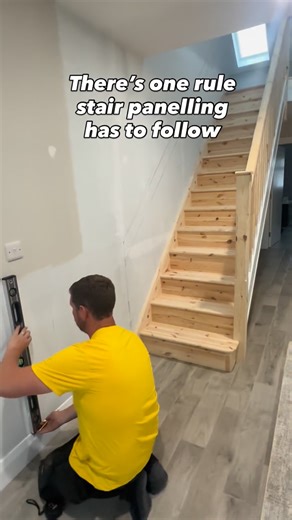 Marie Finnegan | There’s one rule stair panelling has to follow! On stairs, panelling isn’t judged from the floor up. It’s read as you move along the... | Instagram