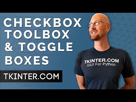Modern Checkbuttons, Toolbuttons, and Togglebuttons - Tkinter TTKBootstrap 3