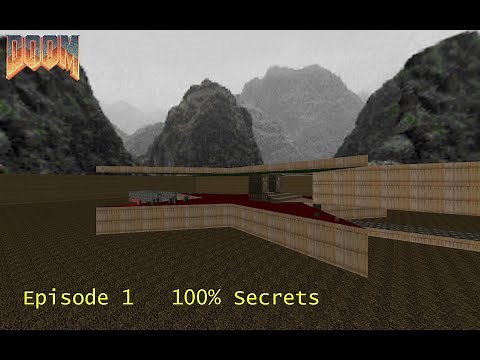 Doom (1993) Episode 1: Knee-Deep In The Dead | 100% Secrets playthrough