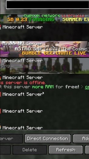 How to join Hypixel Server #minecraft #trollface #trending #hypixel #minecraftmemes