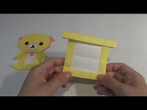 簡単折り紙☆コリラックマの体の折り方☆Origami Korirakkuma body【音声解説あり】