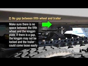Fontaine Fifth Wheel No-Slack© II Coupling and Uncoupling