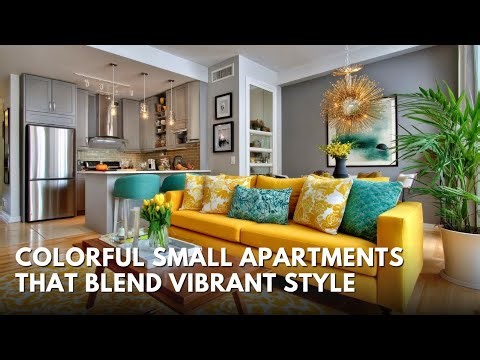 Colorful Small Apartments That Blend Vibrant Style with Everyday Comfort
