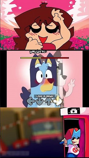 FNF My Heart Beats like a Drum With Bluey, Bingo vs Gf, Bf - FNF Gf Mod