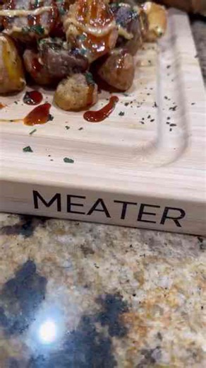 BBQ Chicken and Boiled Fried Potatoes using my MEATER Block!