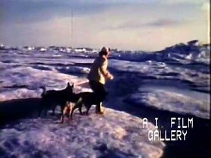 Part 1: Eskimo life in Northern Alaska, silent color film, 1955-1965