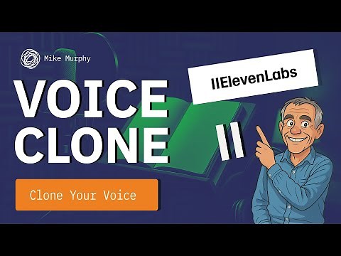 Eleven Labs: How To Clone Your Voice Using AI