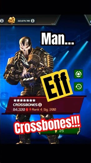 Man, Eff Crossbones!