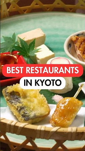 BEST RESTAURANTS in KYOTO🇯🇵 #japan #japantravel #kyoto
