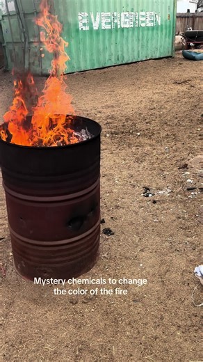 Mystery Chemicals That Change Fire Color