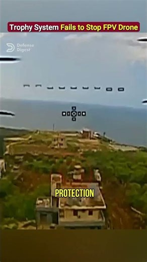 Israeli Trophy System Fails to Stop FPV Drone!