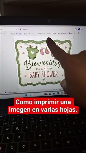 Como imprimir una imagen en varias hojas??