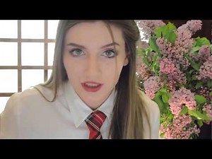 ASMR - ALTERNATIVE EDITION! SENSITIVE SCHOOLGIRL cares for a sick FRIEND!♥ Ru with SUBs