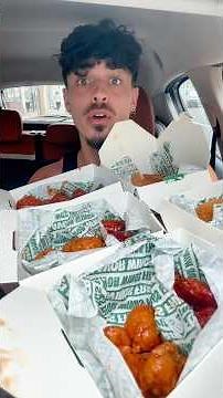 I FINALLY tried Wingstop in France! #tasting #wingstop #chicken #friedchicken #mukbang